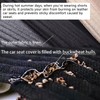 Suninbox Car Seat Covers Universal Car Seat Covers Pads Mat,Buckwheat