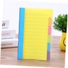 Operitacx Notebook Grocery List Notepad Notes Sticky Yellow Notepad Sticky