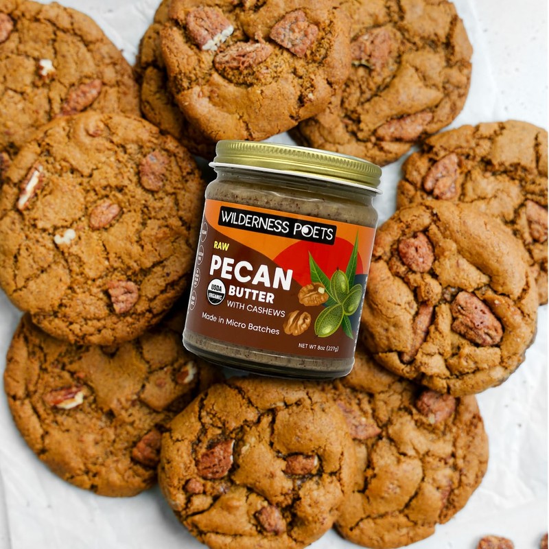 Wilderness Poets, Pecan Butter with Cashews - Organic & Raw
