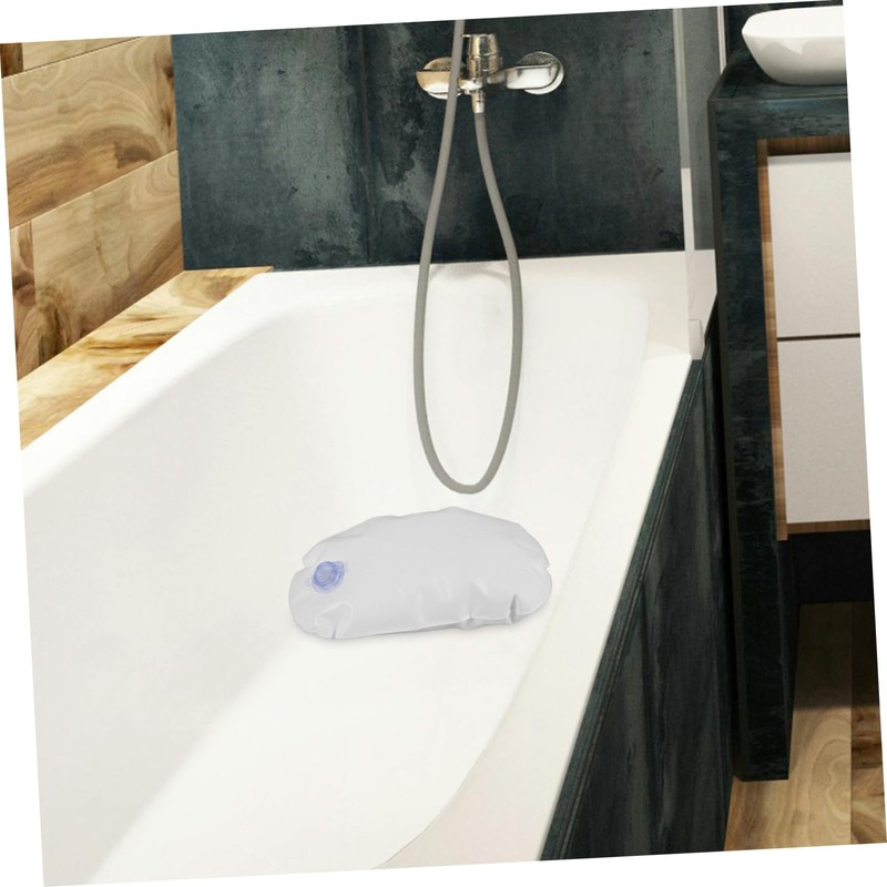 BIUDECO Bathtub Seat Cushion with Suction Cups Inflatable Water Filled