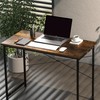 YSSOA Computer Desk Home Office Work Study Writing Modern Simple