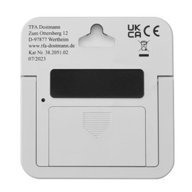 TFA Dostmann Digitaler Timer mit Stoppuhr und Wecker, 38.2051.02, bis 99h/59min/59s, Eieruhr, Küchentimer, Hausaufgabentimer, Kurzzeitwecker, mit LED Warnlicht und 2 Lautstufen, magnetisch