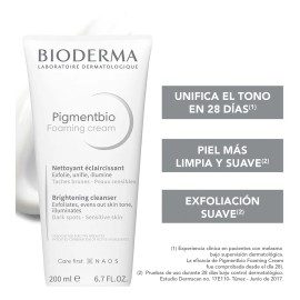 Bioderma Pigmentbio Foaming Cream Limpiador Iluminador Nocturno Todo Tipo Piel 200