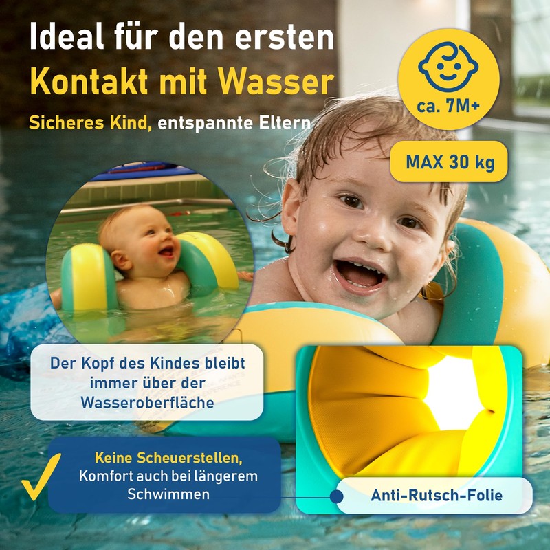 Kraulquappen Cherek Beginner Swimming Arm Bands for Children from 8
