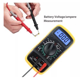 Zakulu Multimetro Digital Lcd Voltimetro Amperimetro Ac/dc Xl830l