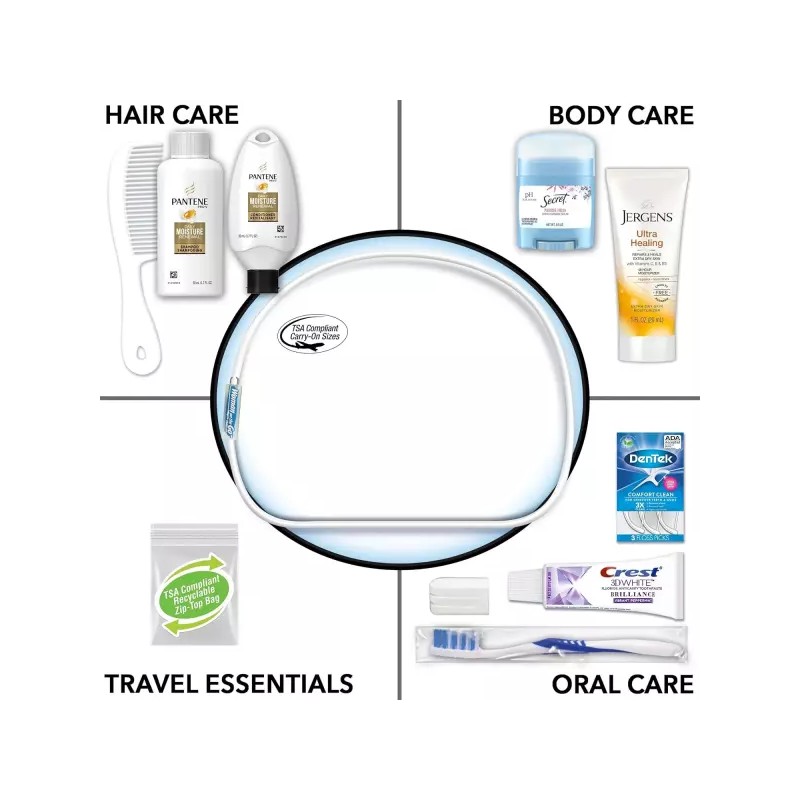 Product Detail Description Reference 여행용 사이즈 TSA 준수 필수품이 포함된
