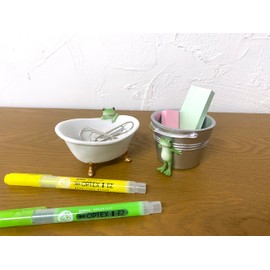 ダイカイ(DAIKAI) コポーカエルとバケツの小物入れ 70604