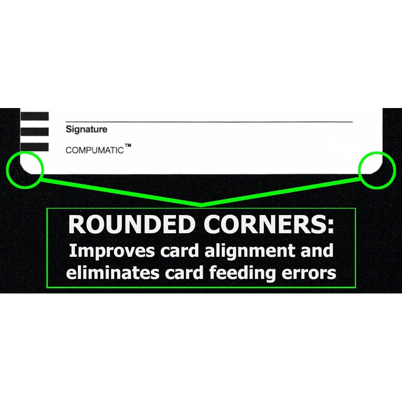 1000 Genuine Compumatic X10 Time Cards for XL1000 and XL1000e