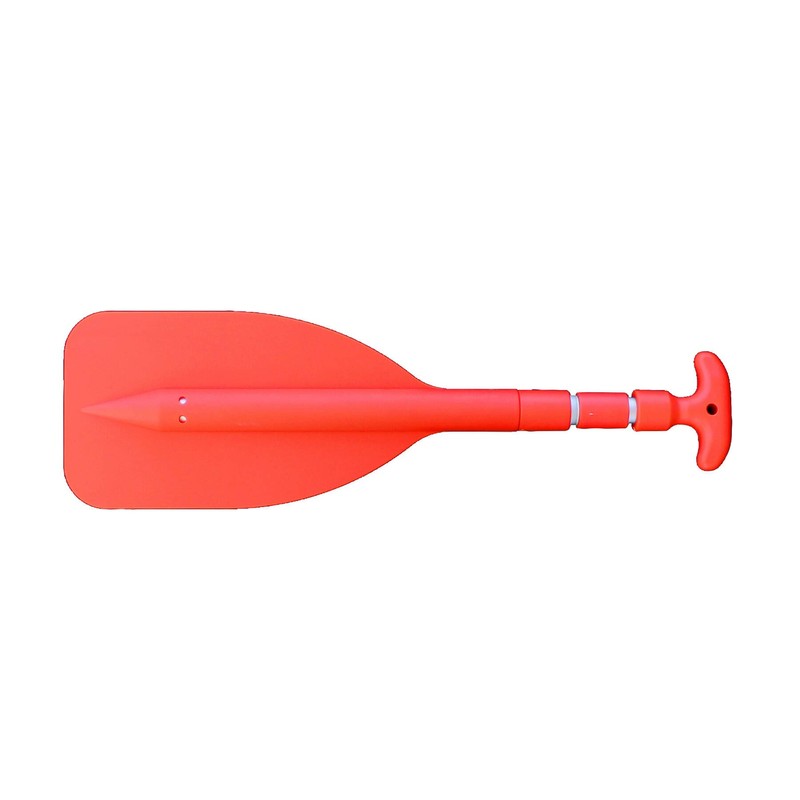 Basic Nature Unisex - Adult Mini Telescopic Paddle Orange 103cm