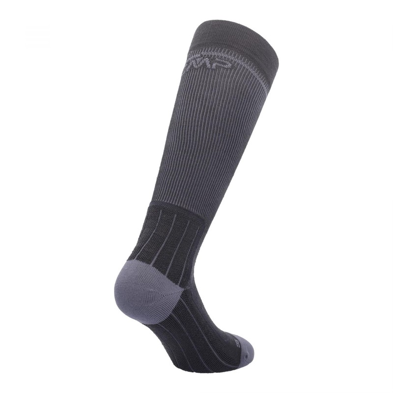 CMP - Trekking Sock Wool Long, Nero-Titanio, 36/38