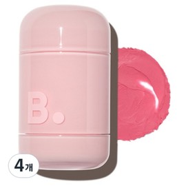 Banila Co. Romantic Blush Lip & Cheek 3.7g, 05 Laura Pink, 4 pcs / 바닐라코 로맨틱 블러쉬 립앤치크 3.7g, 05 로라 핑크, 4개