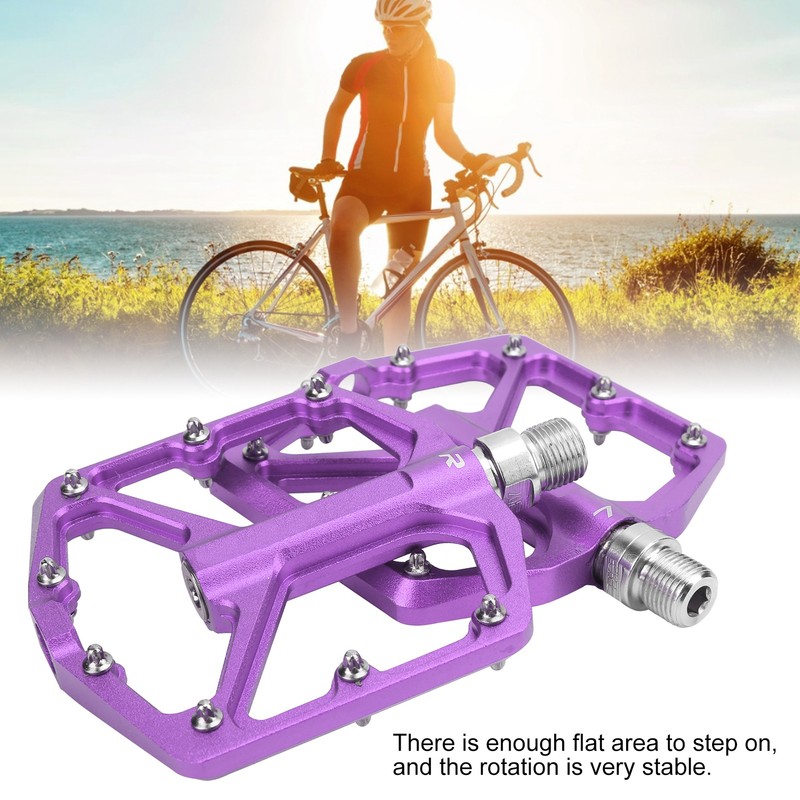1 Pair ZTTO Mountain Bike Pedals Aluminium Alloy NonSlip Bicycle