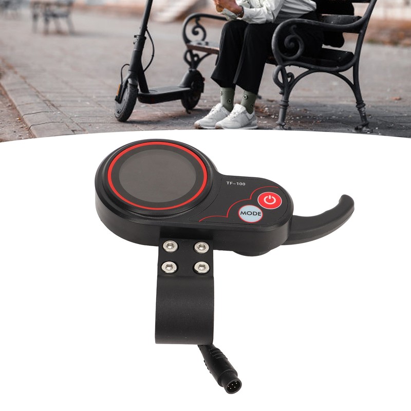 Electric Scooter Display Panel 6 Pin Waterproof Electric Scooter LCD
