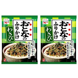 Nagatanien "Otonano-Furikake" Japanese Luxurious rice seasoning Wasabi ×2 With MAIKO sticker Pio big bazar