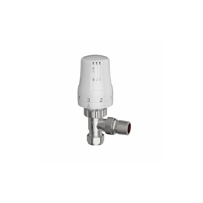 Plumb Bliss Thermostatic TRV Valve (15mm x 1/2") Angled (1)