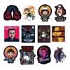 Stranger Things 50 Calcomanias Stickers Serie Contra Agua