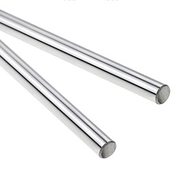 2PCS 8mm x 150mm Steel Rod Linear Rod Motion Shaft for 3D Printer and DIY Craft Tool (150mm, 2)