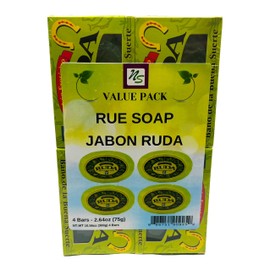 Generic Garden Rue Soap glycerine Soap Invigorating Scent (4 Bars)