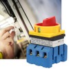 80A/100A Load Circuit Breaker Switch 3-Pole 2-Position Rotary Cam On
