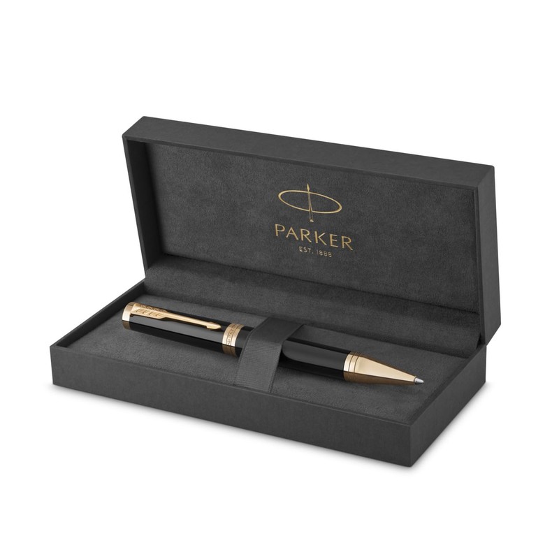 PARKER 2182622 Parker Ballpoint Pen Ingenuity Black GT Medium Point,