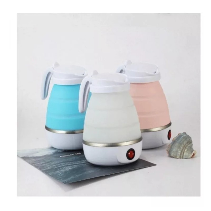 Molin Dollins Hervidora De Agua Jarra Plegable Eléctrica Portátil