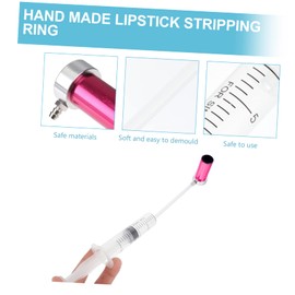 Healeved 2 Sets DIY Lipstick Mold Tool Set for Lip Balm Cosmetic Crafting Safe Materials Easy to Use Portable Lipstick Making Kit Random Color