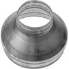 200 x 80mm Duct Reducer with Rubber Gasket Round Reducer
