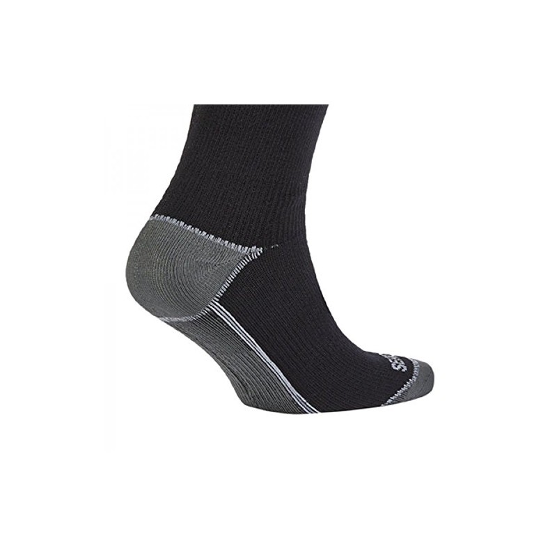 SealSkinz 1111404 BLK S Fully Waterproof Medium Length Socks (Thin)