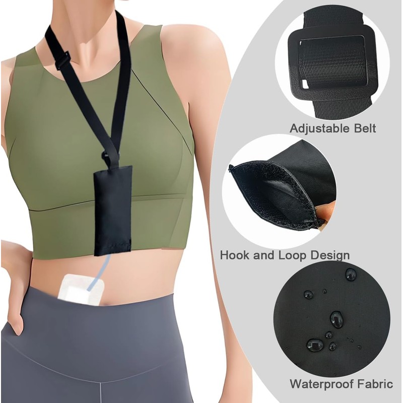 Peritoneal Dialysis Catheter Holder for Baxter,Adjustable PD Catheter Lanyard,PD Transfer