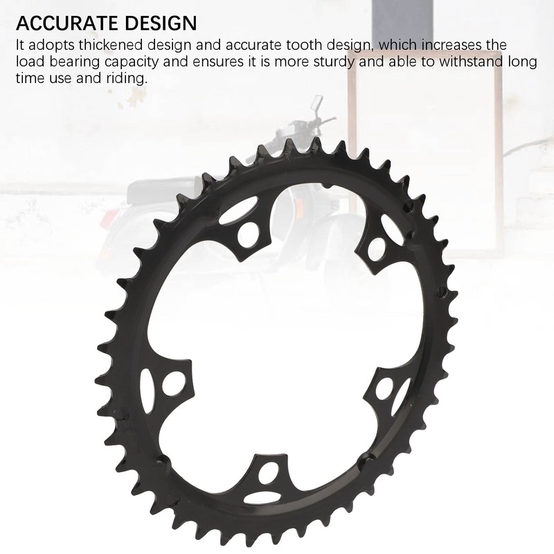 Cycling Chainwheel 42T Steel Thickened Low Noise Cycling Chainring for