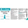 Cod Liver Oil for Dogs 550mg | 180 Soft Gel