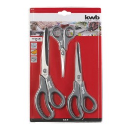 KWB Scissor Set, 3 Piece 021595 (for Left or Right Handed)