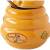 Mini Honey Jars - Ceramic No Drip Honey Container with