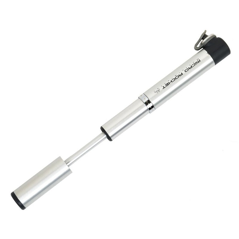 Topeak Micro Rocket AL Mini Pump,Silver