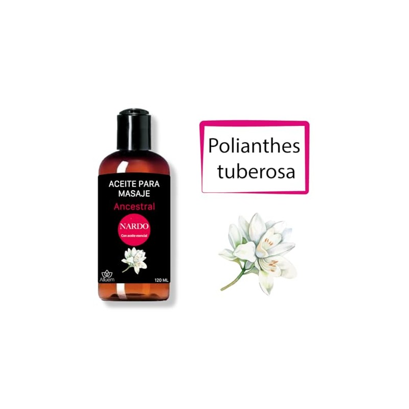 Aceite Para Masajes Nardo Grado Terapeutico