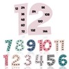 Colarr Multiplication Chart Posters for Classroom Multiple Math Posters from