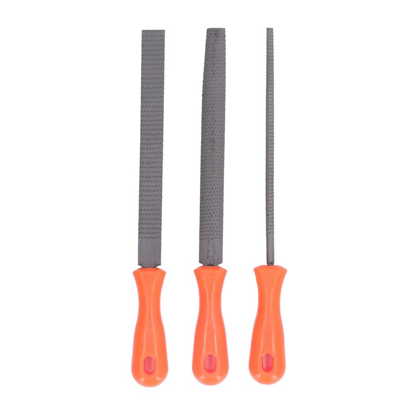 Wood Rasp File Set for 3Pcs Alloy Semi Round Woodworking
