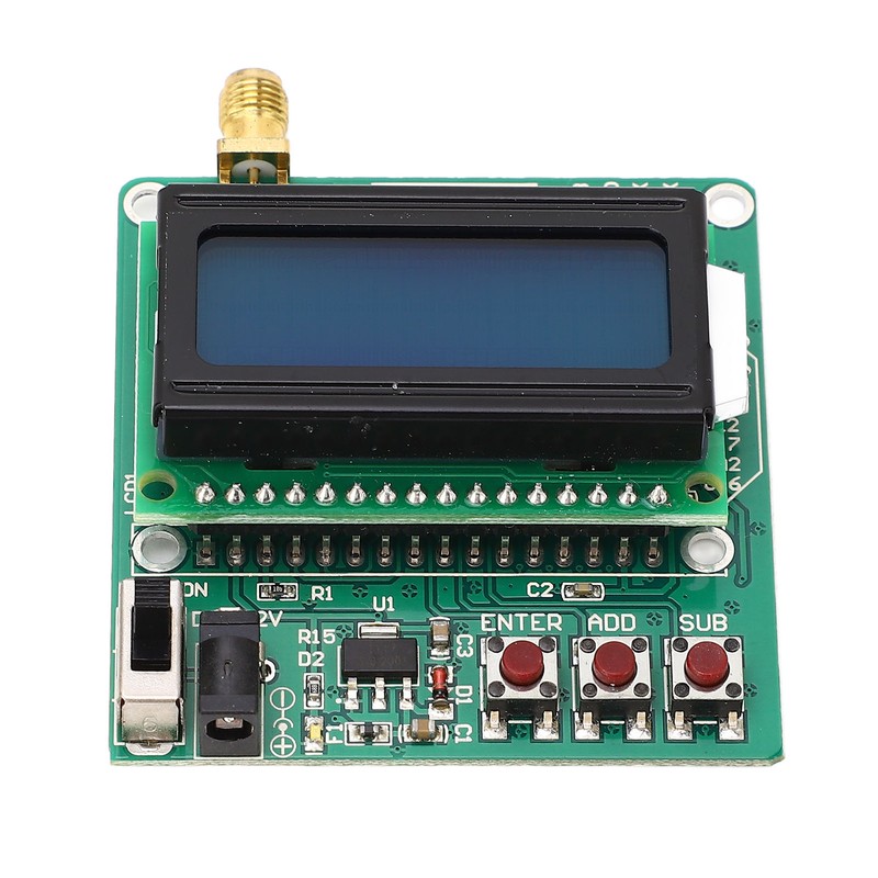 RF Power Meter Digital Display Settable Power Attenuation Logarithmic Detector