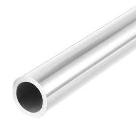 Winova 6063 Aluminum Round Tube, 11.8 in (300 mm) Length, 0.2 in (4 mm) Outer Diameter, 0.02 in (0.5 mm) Wall Thickness, Seamless Straight Pipe Tube, 0.1 inch (3 mm) Inner Diameter x 0.2 inch (4 mm)
