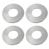 LC LICTOP Wall Split Flange Escutcheon Plate for 2.5 Inch