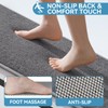 QiCaiJia Non Slip Shower Mat Bathtub Mat 20x32 Inch, Quick