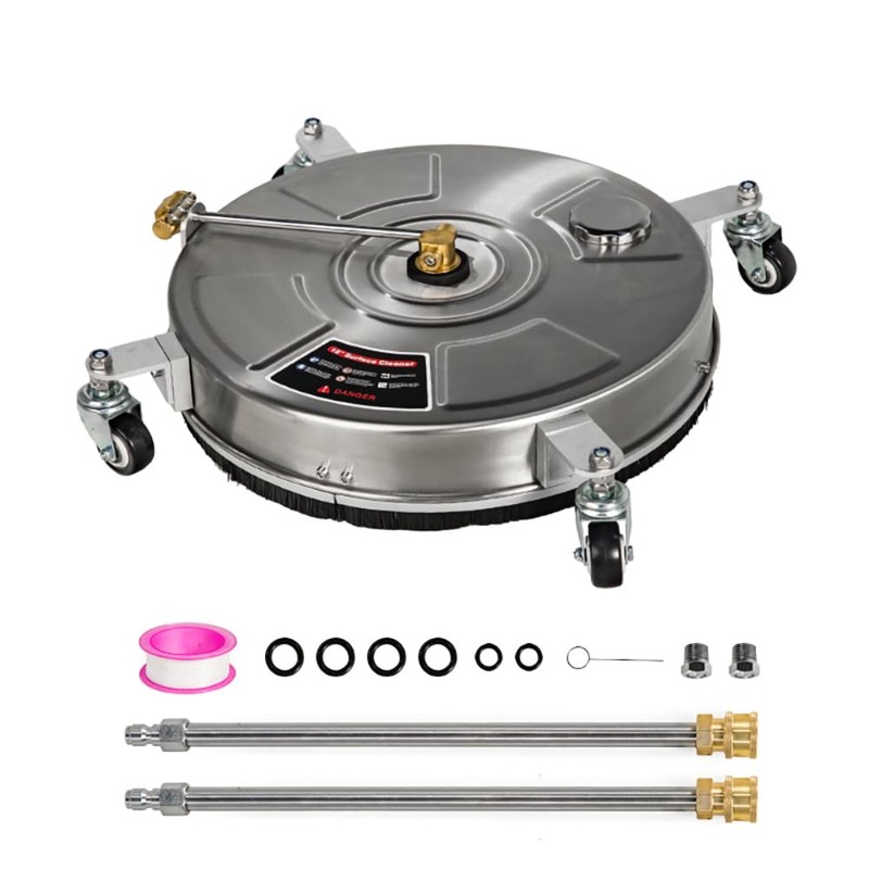 ANGLEWIDE 18'' Pressure Washer Surface Cleaner 4000PSI Power Washer Cleaner