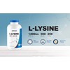 Nutricost L-Lysine 1000mg Per Serving, 250 Servings, 500 Capsules -