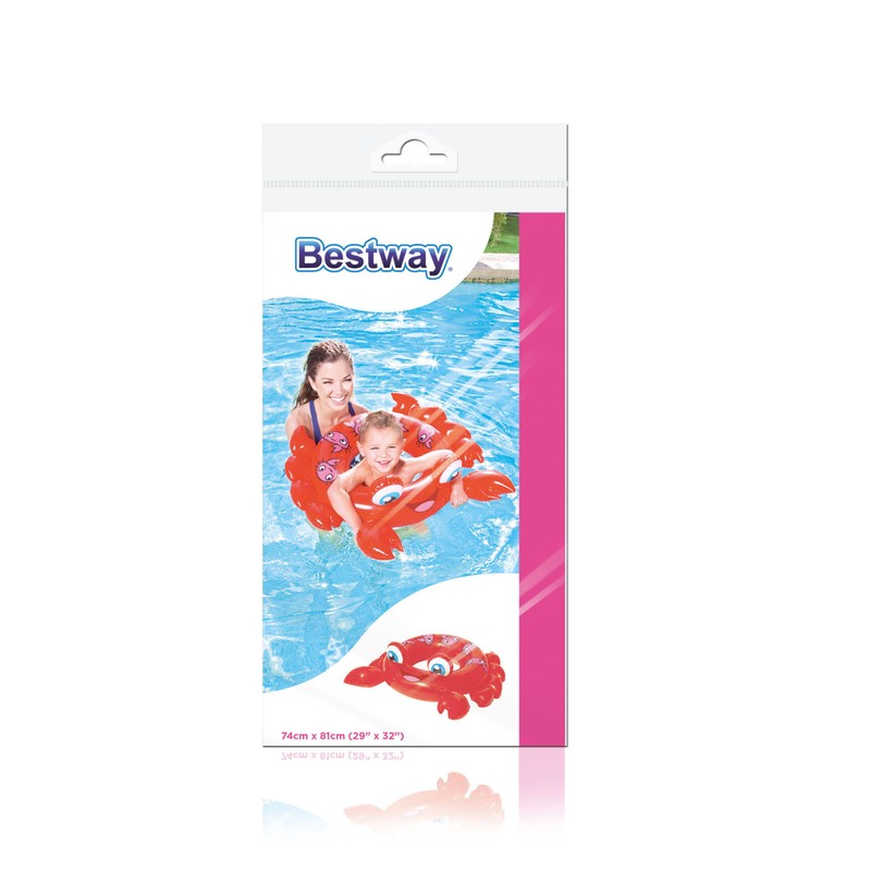 Bestway Splash And Play - Animal Swim Ring Random