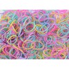 Mytoptrendz® 500pcs Mini Small Soft Rubber Bands Pony Tailers Seamless