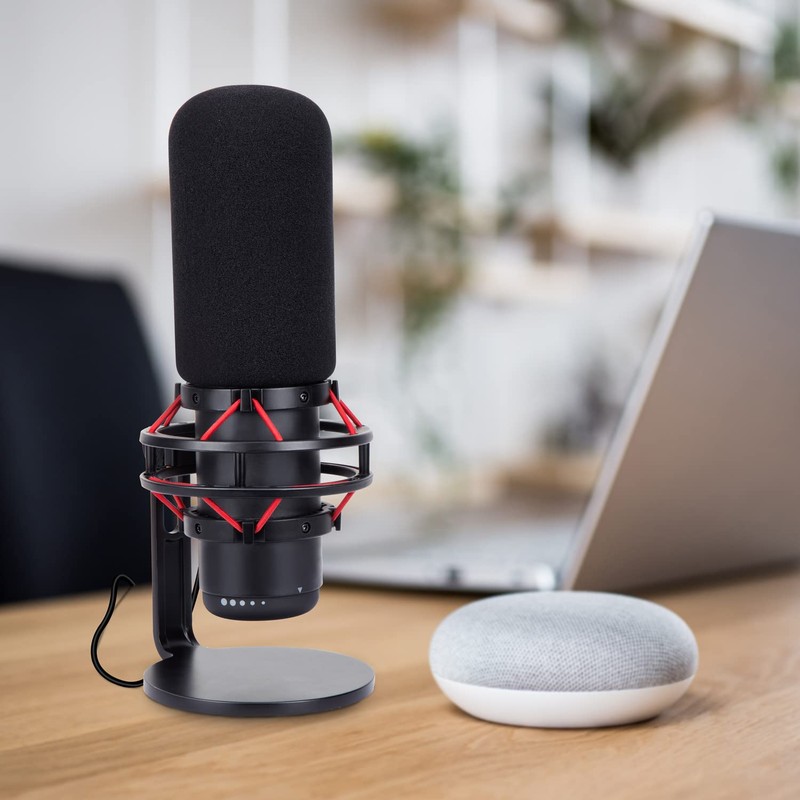 Funda de espuma para micrófono HypherX QuadCast – Filtro Pop