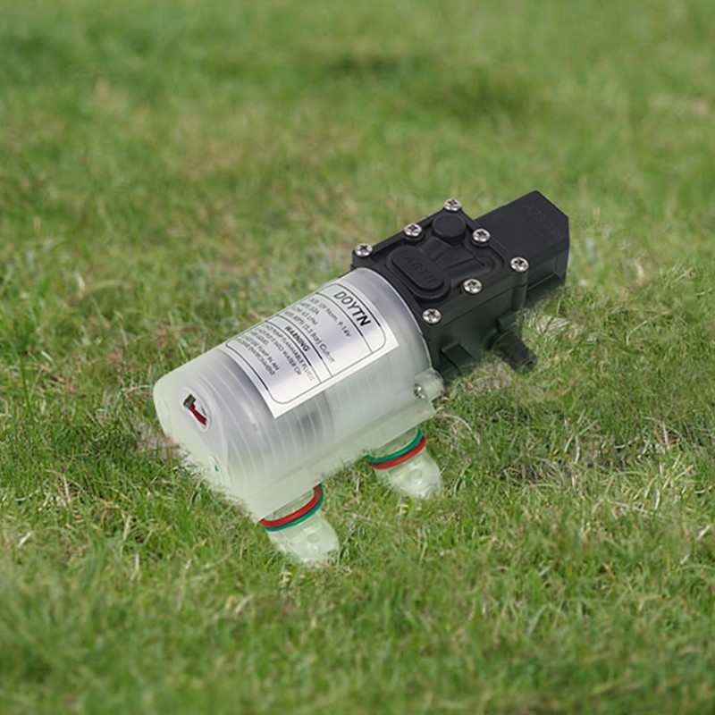12V Diaphragm Water Pump with Pressure Switch – 1.2 GPM