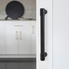 BUKOBYHE 10 Pack 6-1/4 Inch(160mm) Cabinet Pulls Matte Black Kitchen
