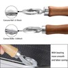 BAYTORY 3Pcs Screen Tool, Window Screen Spline Roller Tool with