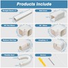 3" 10Ft Mini Split Line Set Cover,PVC line set cover